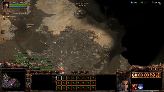 StarCraft II: Heart of the Swarm - Rendezvous - First Strike, Save the Queen 1080p смотреть онлайн