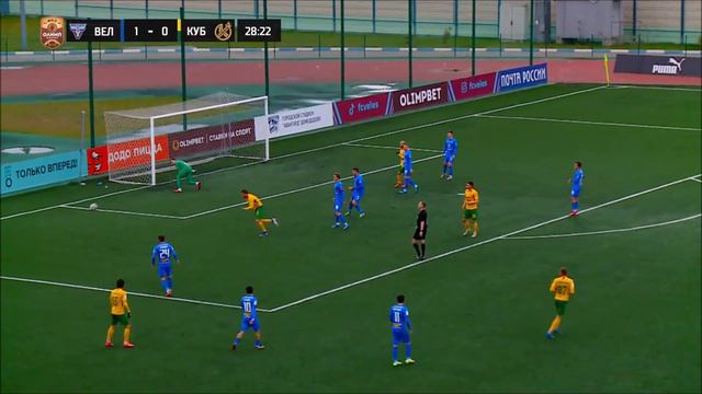 06.11.2021 г. "Велес" - "Кубань" - 1:0. Обзор смотреть онлайн