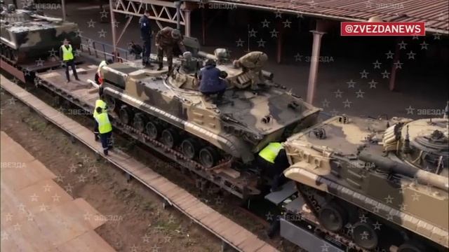 Курганмашзавод показал улучшенную БМП-3 смотреть онлайн
