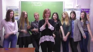 Видео поздравление к 23 февраля. Школа №348 CПб