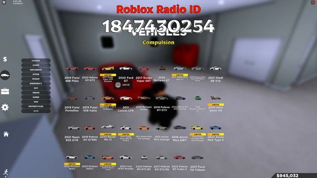 Compulsion Roblox Radio Codes/IDs смотреть онлайн