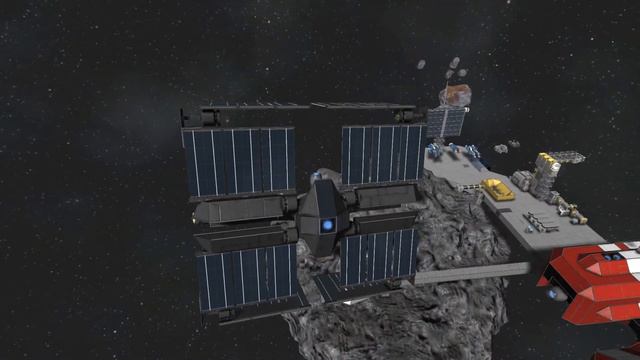 Space Engineers - Solar powered ship смотреть онлайн