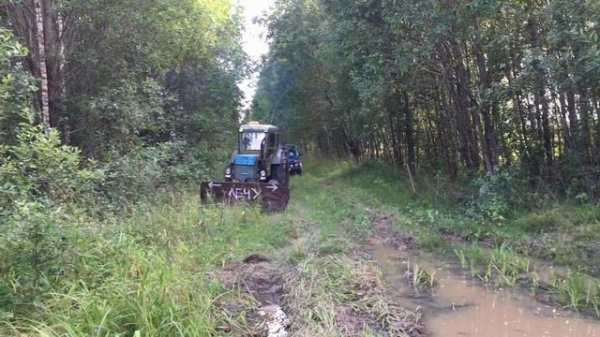 Т-40 покатушки! В грязи по ушки!