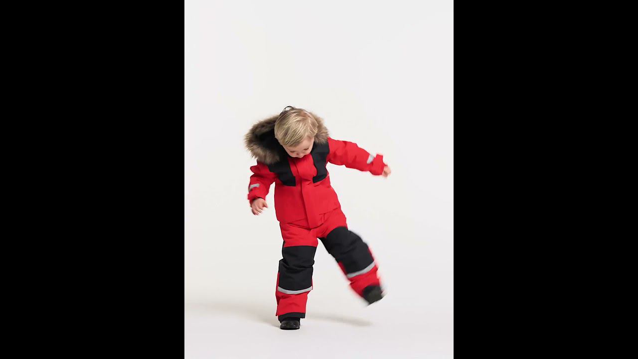 Didriksons, Комбинезон BJORNEN 503834-461 (красный коралл) смотреть онлайн