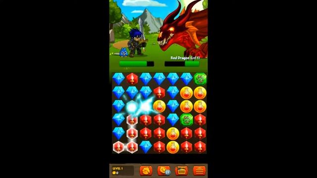 [Android] Adventure Quest Battle Gems - Stage 1 - The journey begins смотреть онлайн