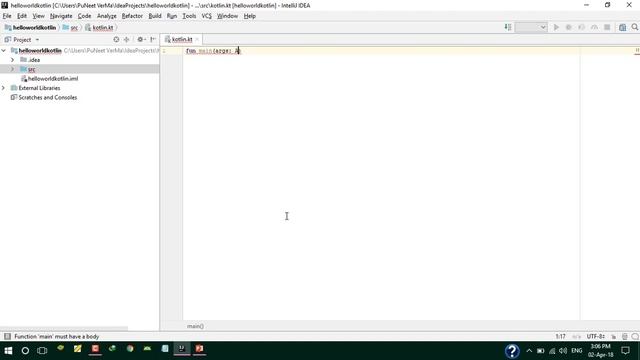 How To Print Hello World In Kotlin | Kotlin basics смотреть онлайн