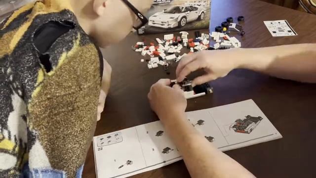 Building the Lego Speed Champions Lamborghini Countach 76908 смотреть онлайн