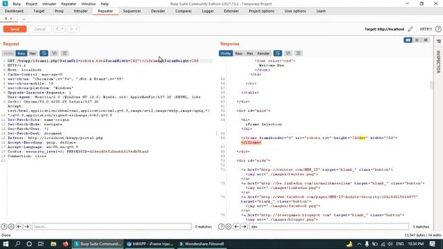 BWAPP Iframe Injection || Bwapp Tutorial || ClickJacking Attack || Cyber World Hindi