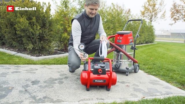 Compresor de aire inalámbrico TE-AC 36/6/8 li OF Set смотреть онлайн