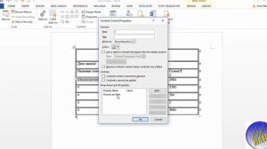 Как сделать раскрывающийся список в #MicrosoftWord