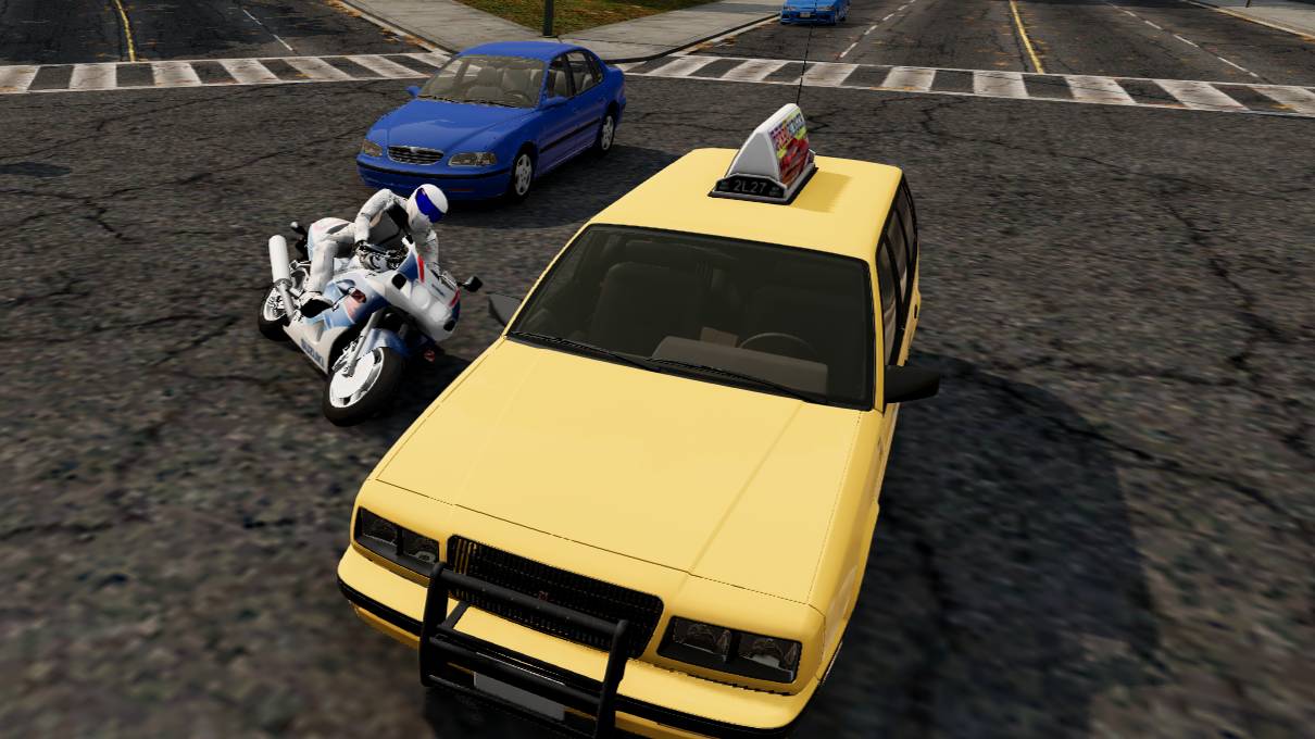 Motorcycle Crashes In BeamNG.drive