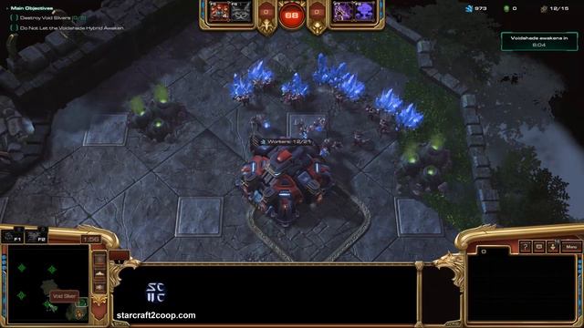 Starcraft 2 Coop Mengsk Guide - Fast Expanding on Scythe of Amon смотреть онлайн
