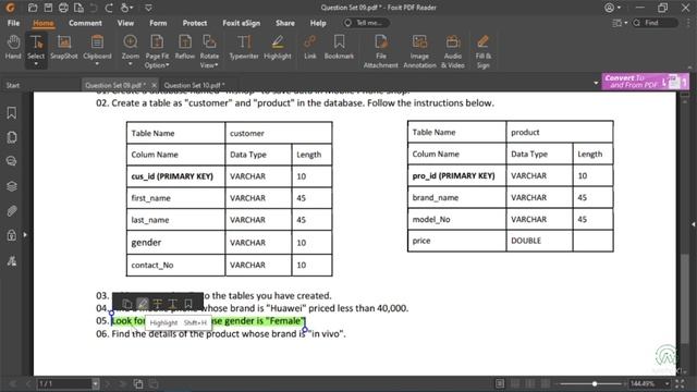 DBMS 1 | Question set 09 | Java Institute | Software Engineering | 1st Year смотреть онлайн