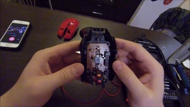 Разборка и чистка игровой мышки DEXP Squadron смотреть онлайн