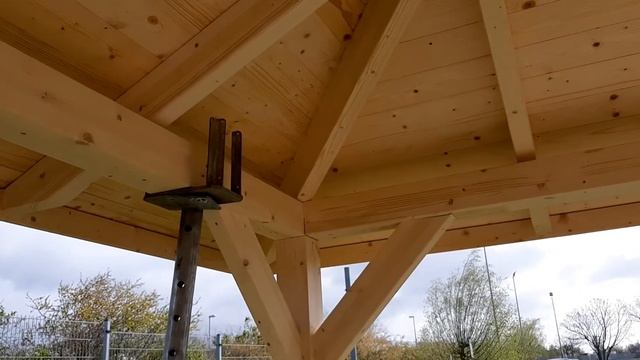 Строим беседку из дерева. 22.04.2021.