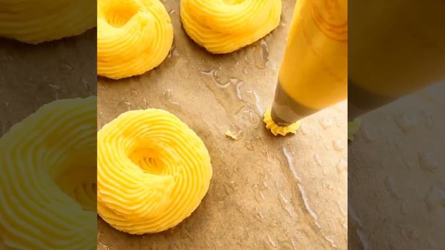 Картофельные гнёзда с грибами. смотреть онлайн