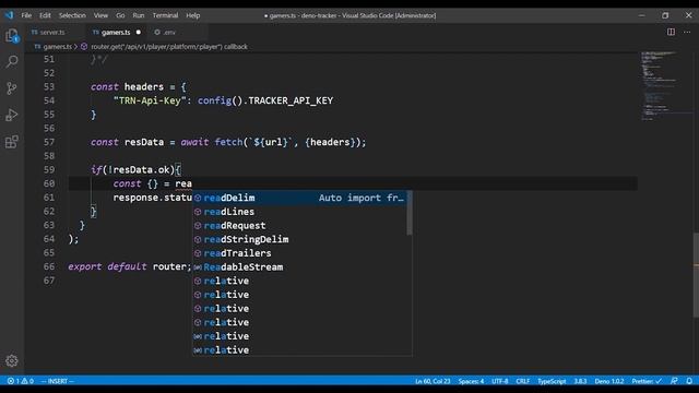 Deno & Vue JS | JavaScript Fetch + Full Stack Apex Legends Tracking смотреть онлайн