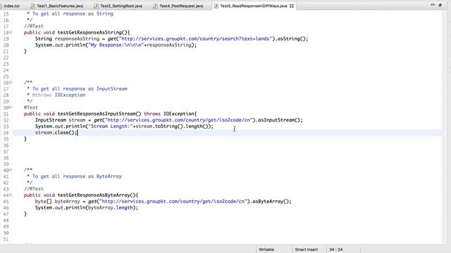RestAssured API Automation Framework Chapter 2 : Json/XML Response handling смотреть онлайн