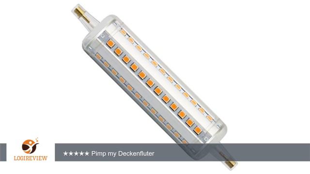 1200 Lumen dimmbar 10W LED 360° Leuchtmittel R7s-118mm warm-weiß 2700K | смотреть онлайн