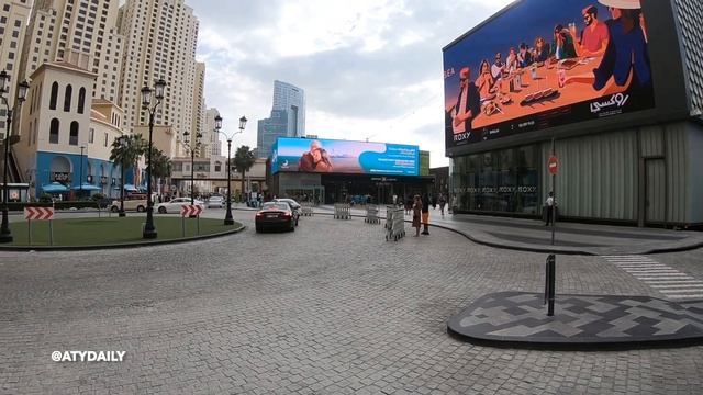 Jumeirah Beach Dubai Walking tour 2023 [4K] | JBR Beach смотреть онлайн