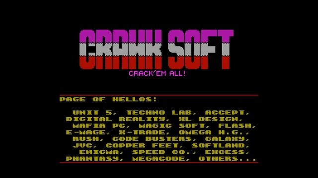 Rolling Thunder Crack Intro - Crank [#zx spectrum] смотреть онлайн