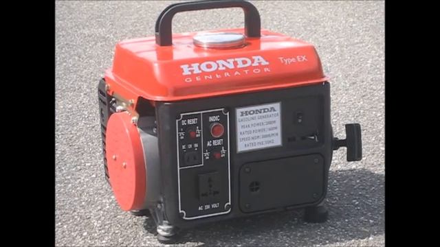 Honda Generator Type EX смотреть онлайн