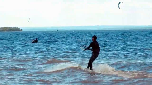 кайтинг и виндсерфинг на Жигулевском море смотреть онлайн
