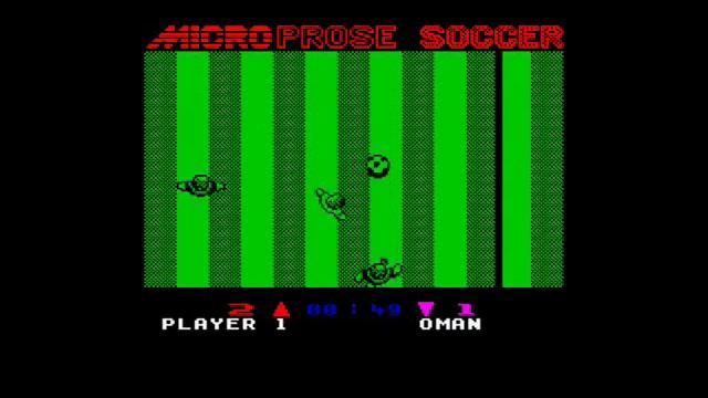MicroProse Soccer ZX Spectrum смотреть онлайн