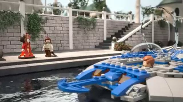 Gungan Sub - LEGO STAR WARS - 9499 - Product Animation смотреть онлайн