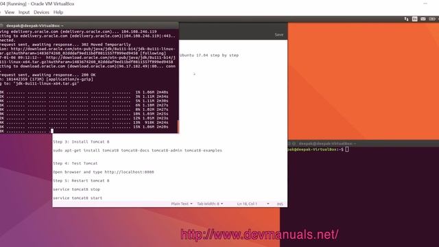 How to install Tomcat 8 on Ubuntu 17.04? смотреть онлайн