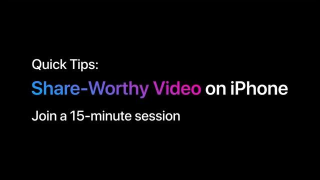 Apple Store Forum Display - Quick Tips: Share-Worthy Video on iPhone смотреть онлайн