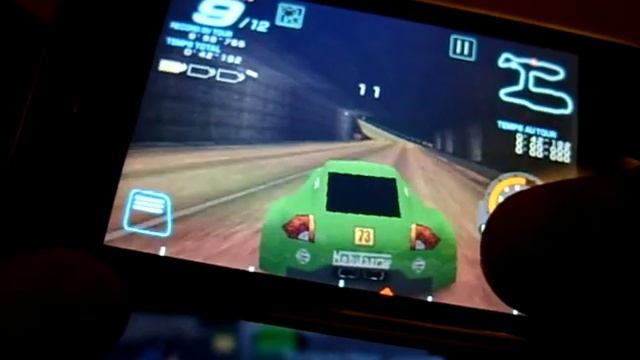 Ridge Racer Accelerated iPhone 3g's TEST смотреть онлайн