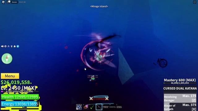 GRAVITY + CDK COMBO (Kill fish v3) is Secretly IMMORTAL For Bounty Hunting in Blox Fruits смотреть онлайн