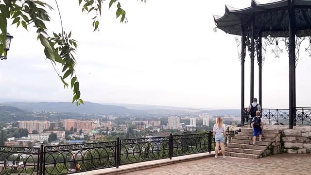 Китайская беседка в парке Цветник. Прогулки по Пятигорску смотреть онлайн