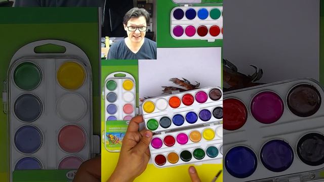 Рисуем красками СОБАКУ - урок рисования смотреть онлайн