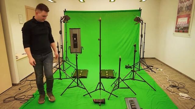 Как правильно осветить хромакей фон (зеленый фон) смотреть онлайн