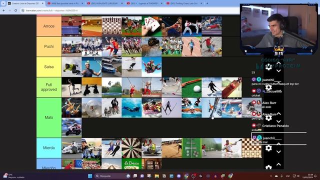 TODOS LOS DEPORTES DEL MUNDO? ¿cuál es el mejor? - TIERLIST смотреть онлайн