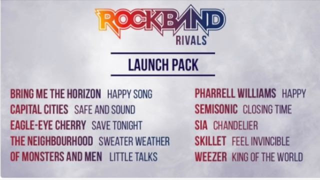 Rock Band 4 DLC Discussion/Thoughts: Rock Band Rivals Pre Order Pack смотреть онлайн