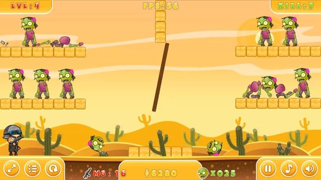 Немой зомби обзор игры (Zombie Dumb alawar game 2020) смотреть онлайн