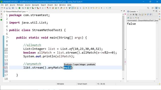 Stream Api method use | java 8 features смотреть онлайн