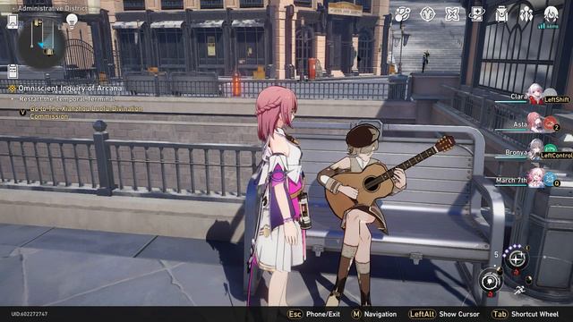 This npc in honkai star rail is actually playing guitar смотреть онлайн