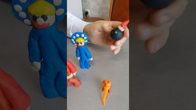 Новогодние фигурки из пластилина смотреть онлайн