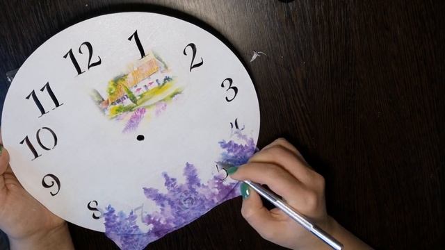 Создание прованских часов)) смотреть онлайн