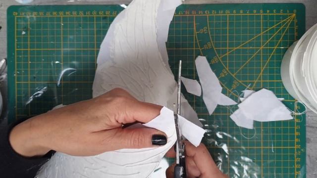 Wings For Angel With Fabric Hardener Powertex Or Paverpol