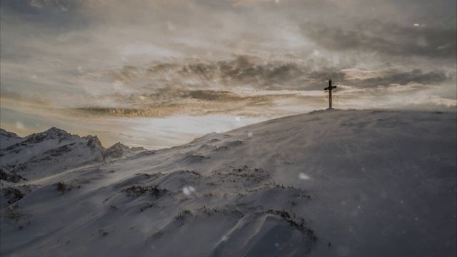 Зима, падающий снег... смотреть онлайн