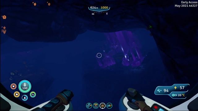 How to find the Fabricator Base | Subnautica Below Zero | Crystal caves смотреть онлайн