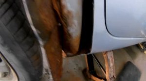 калина замена задних арок крыла в домашних условиях