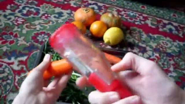 Нож для чистки овощей с контейнером смотреть онлайн