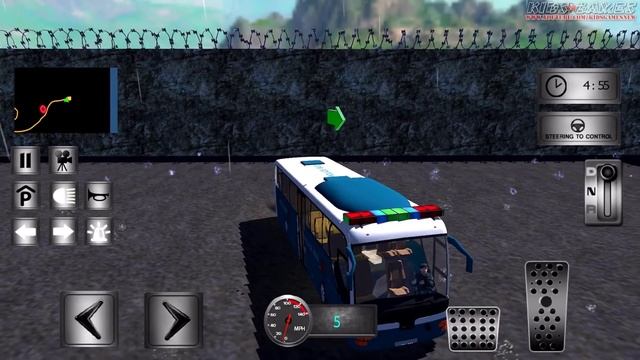 Police Bus Driving Simulator - Offroad Extreme Transport Cops - iOS GamePlay смотреть онлайн