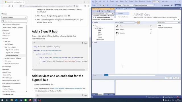 Creating real time web apps with asp net.core signalr blazor server app смотреть онлайн